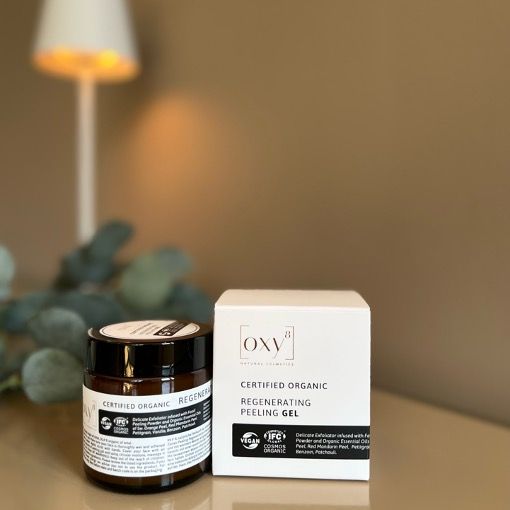 oxy8 Naturkosmetik REGENERATING PEELING GEL - Anti Aging. Tiefenreinigung. Erneuert die Haut sofort