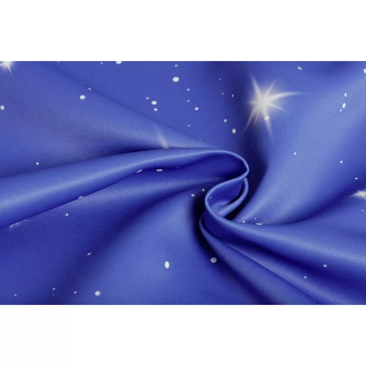 Verdunkelungsvorhang BO Sternenhimmel Blau