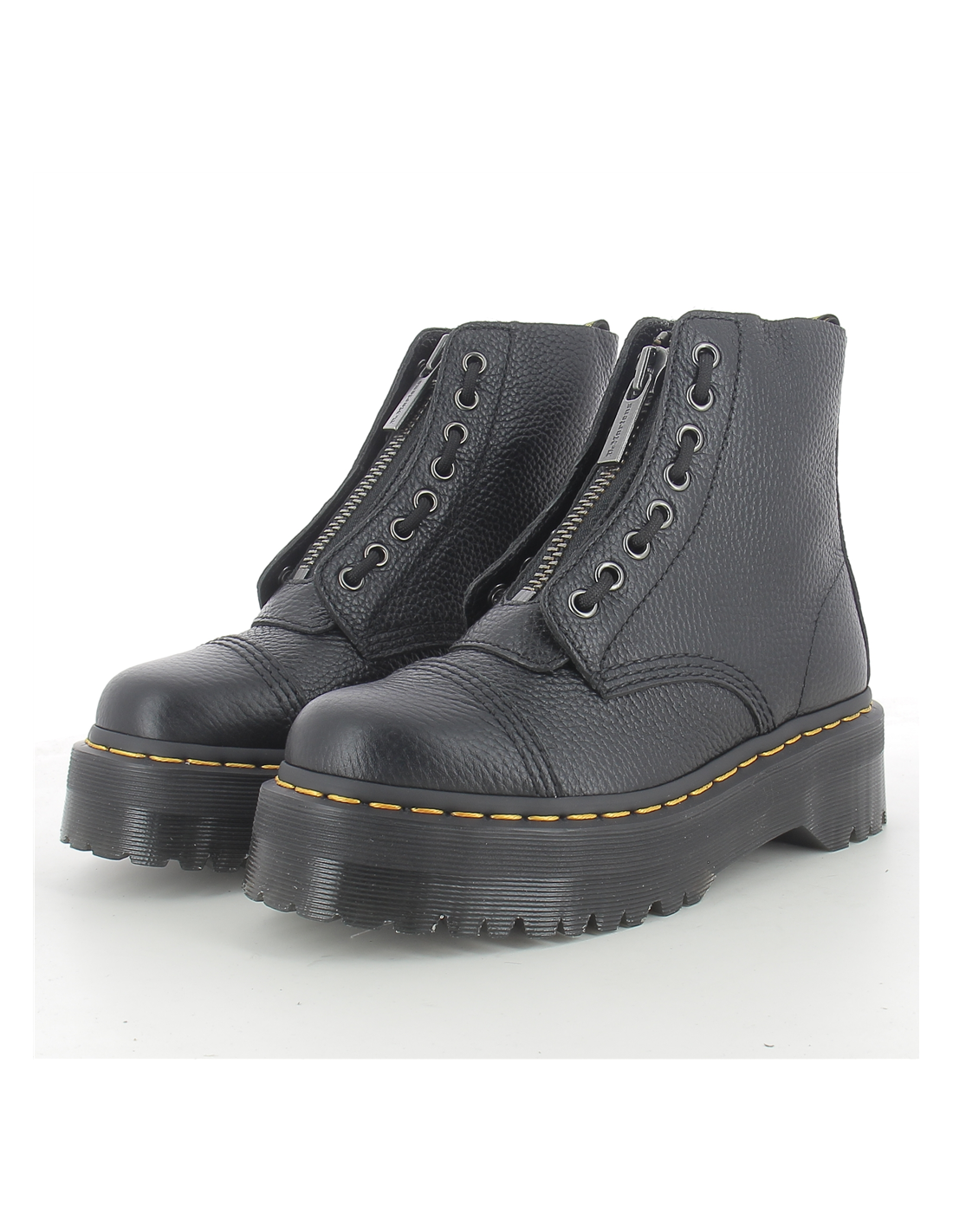 dr martens sinclair black milled nappa
