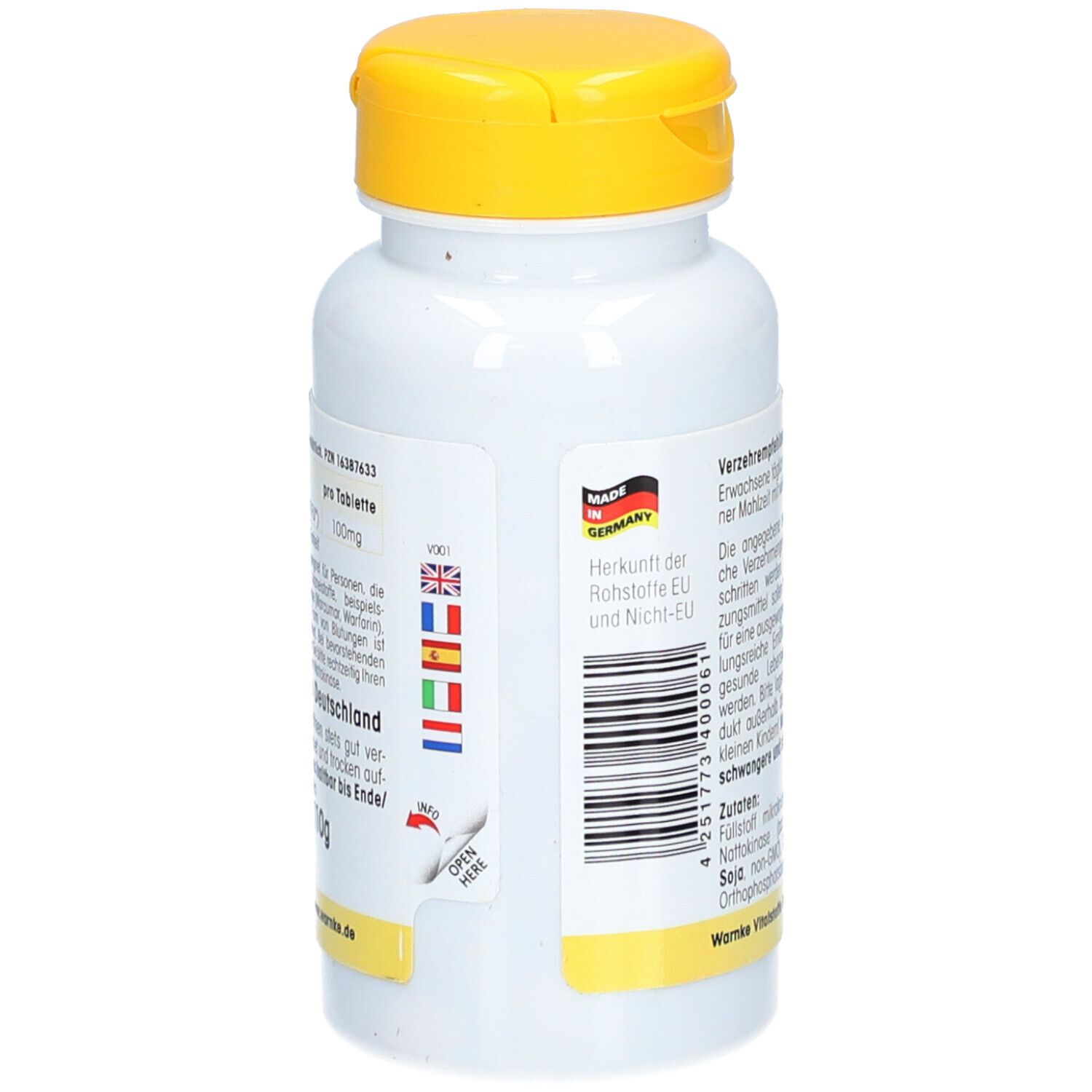 WARNKE Nattokinase 100mg