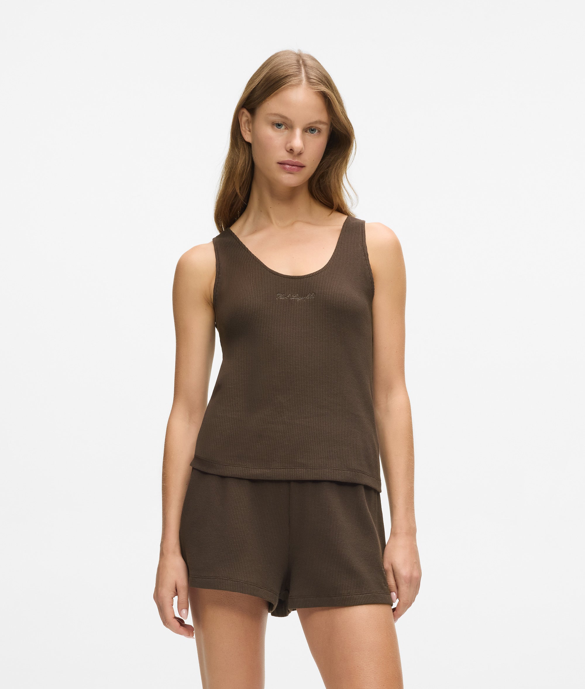 Waffle loungewear tanktop