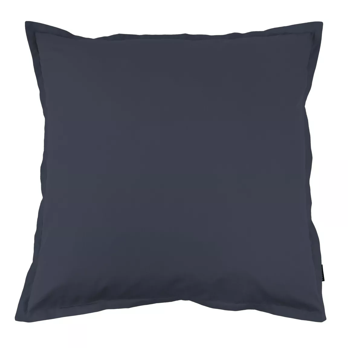 Taie d'oreiller carrée percale de coton (80 x 80 cm) Cali Bleu marine