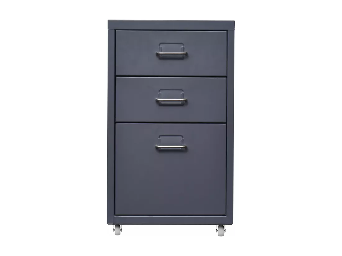 Caisson de bureau meuble grise 28 x 41 x 48 cm 03_0006332