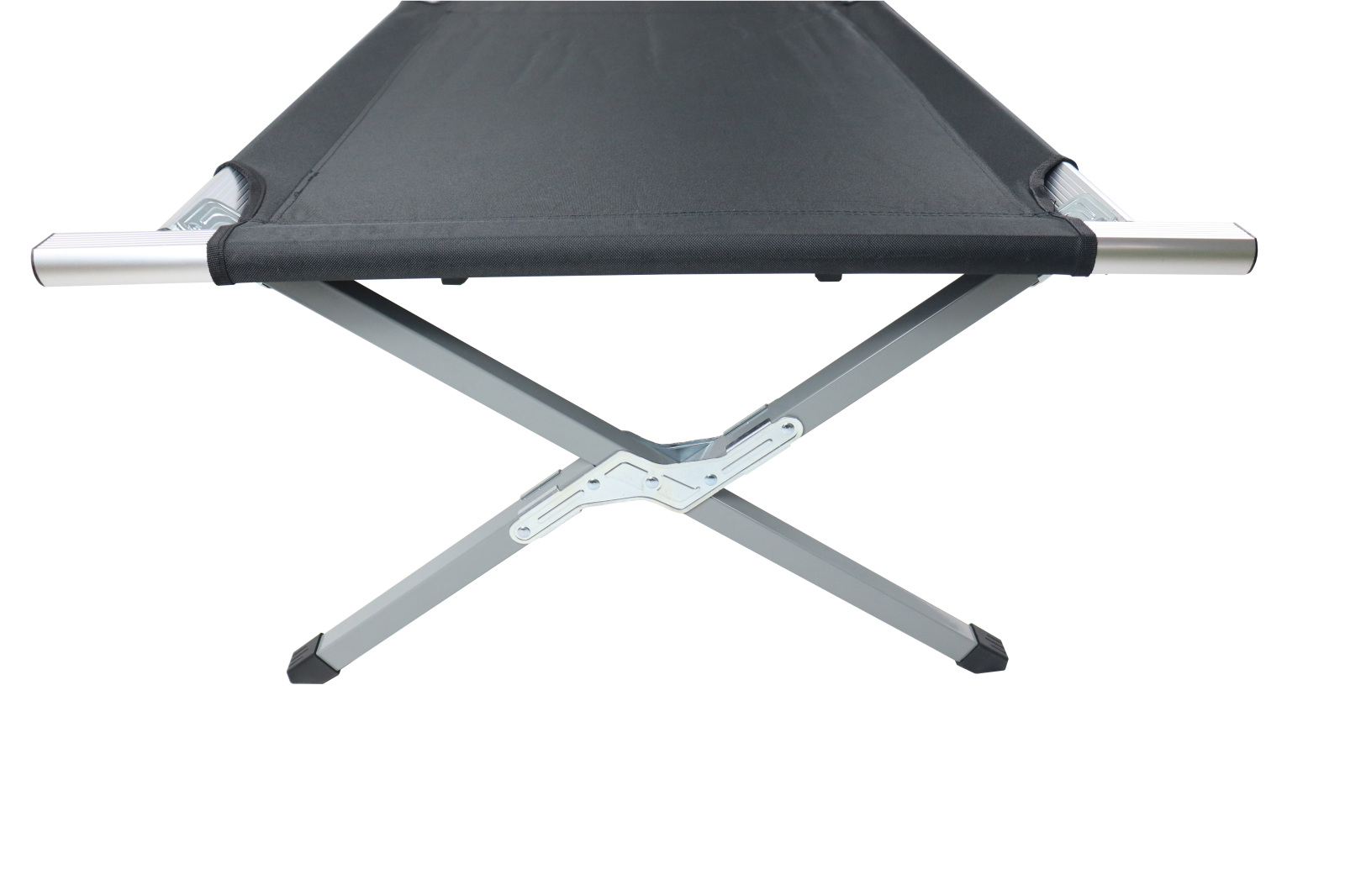 Campingbett TOSALI L - schwarz - 70x210 cm