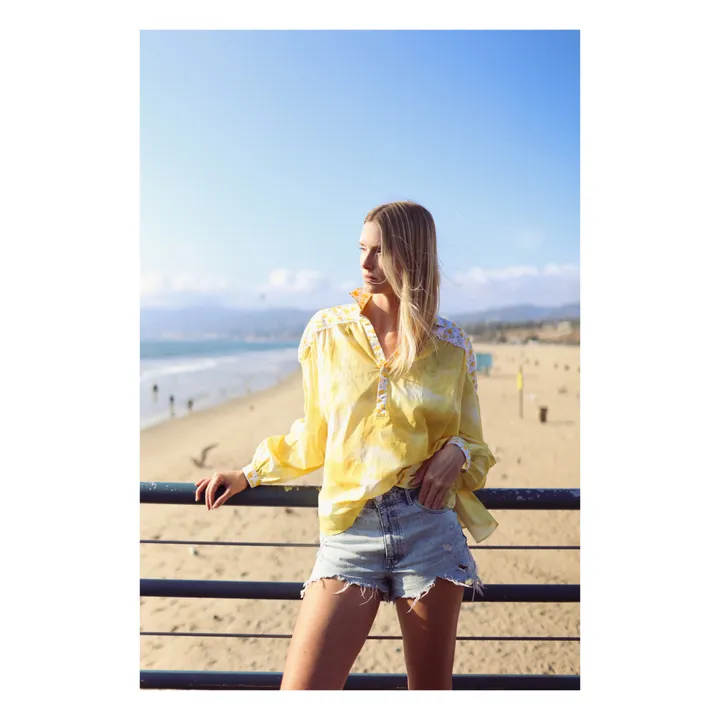 Paolina Blouse Lemon Curd | Jaune