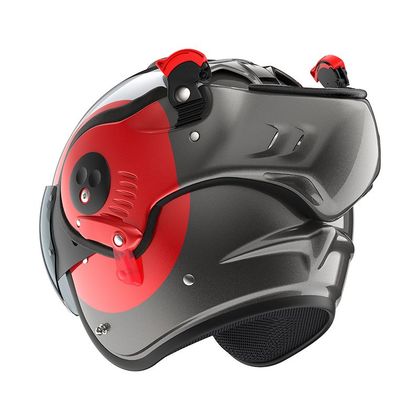 Casque ROOF BOXER ALPHA FOCUS - Rouge / Gris