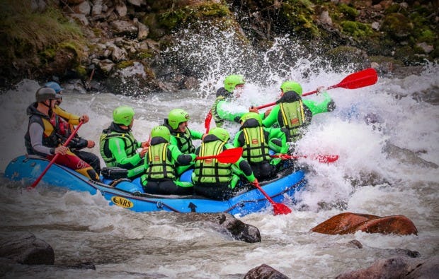 Canyoning und Rafting Package in Haiming als Geschenkidee