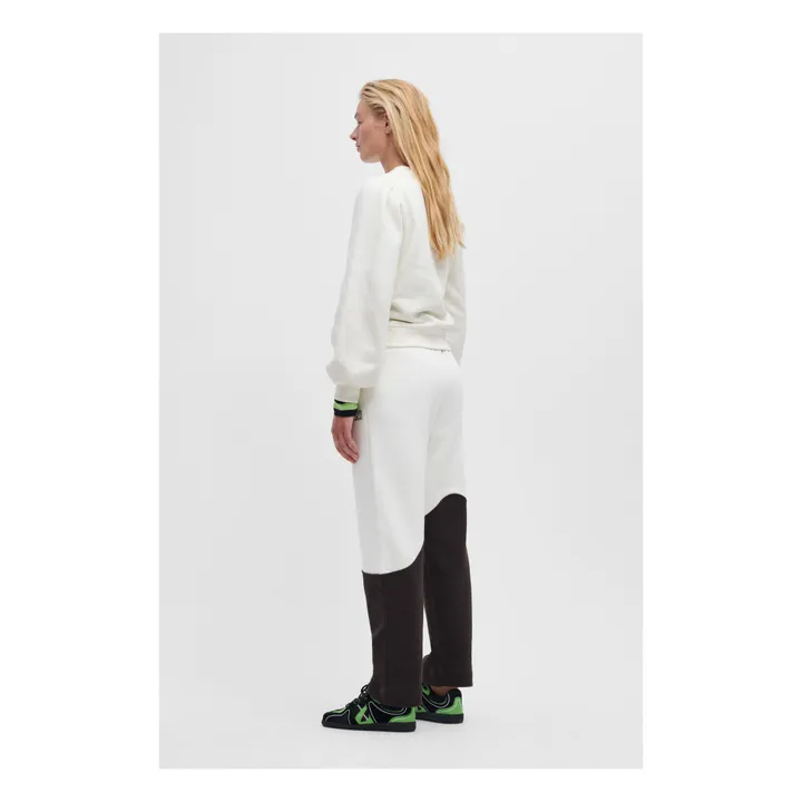 Ganni Sweat Isoli Software Coton Bio | Ecru