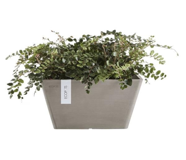 Ecopots Kunststoff-Topf Berlin, quadratisch