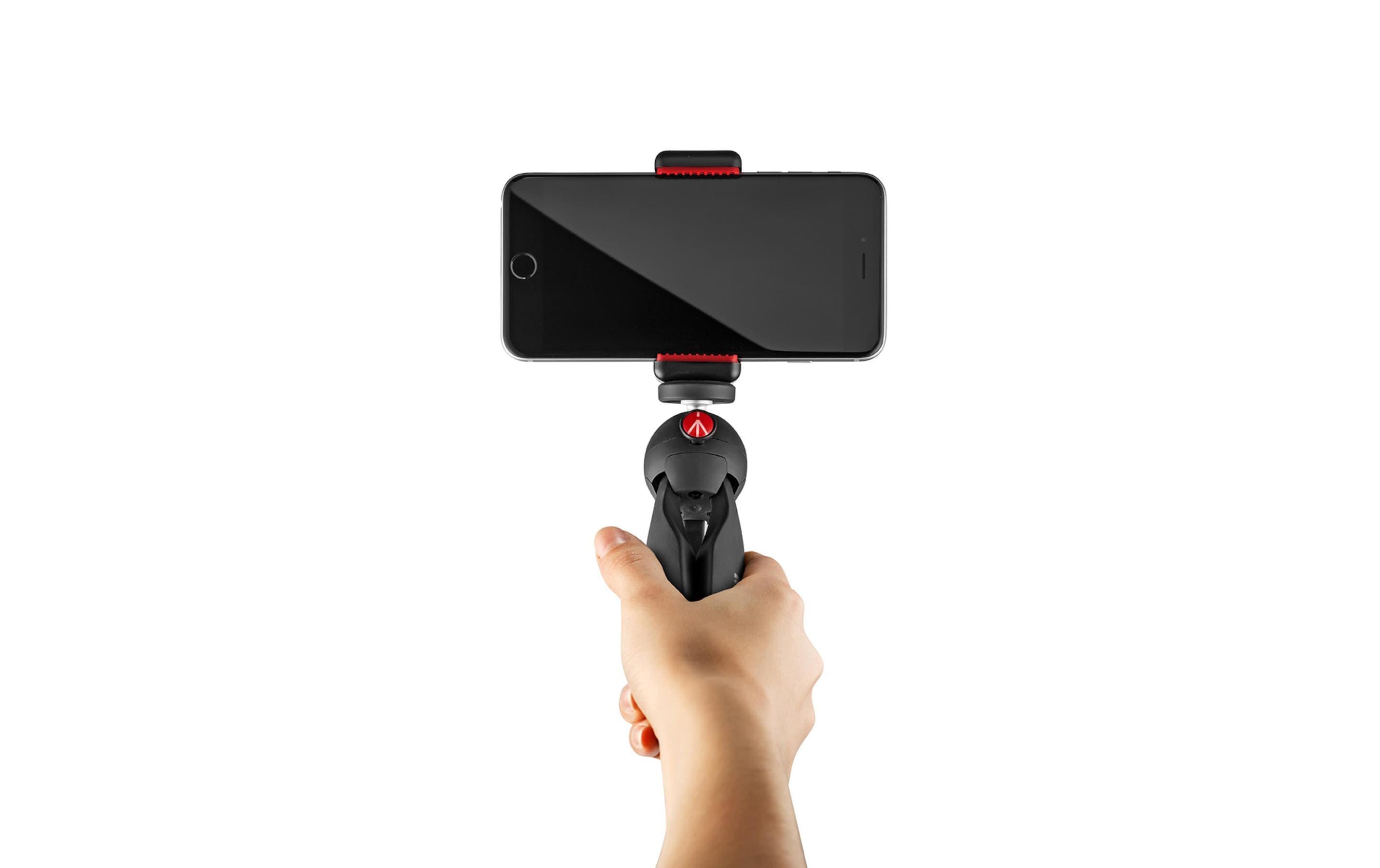 Smartphone-Stativ PIXI Mini inkl. Mobile-HalterungPIXI Smart Kit: PIXI Mini-Stativ mit Smartphone Halterung