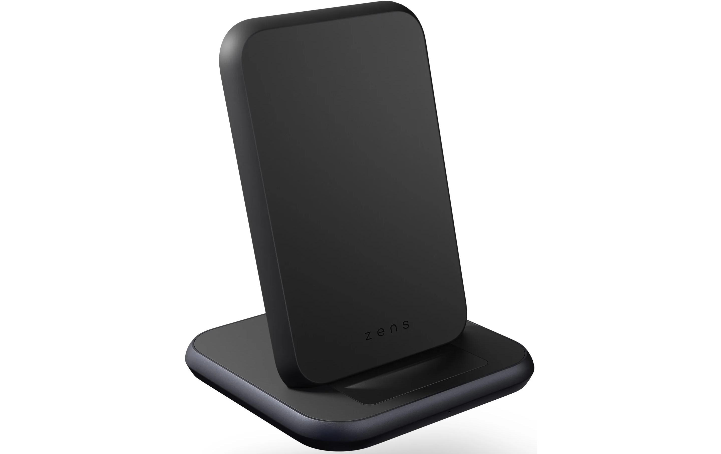 Wireless Charger Single Aluminium StandQi-Standladegerät aus Aluminium