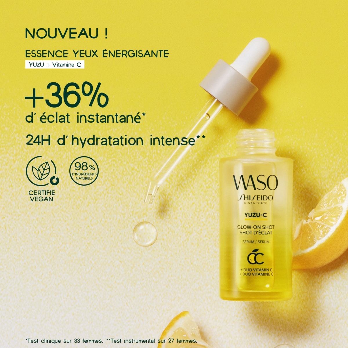 SHISEIDO Waso Sérum Shot d'Eclat
