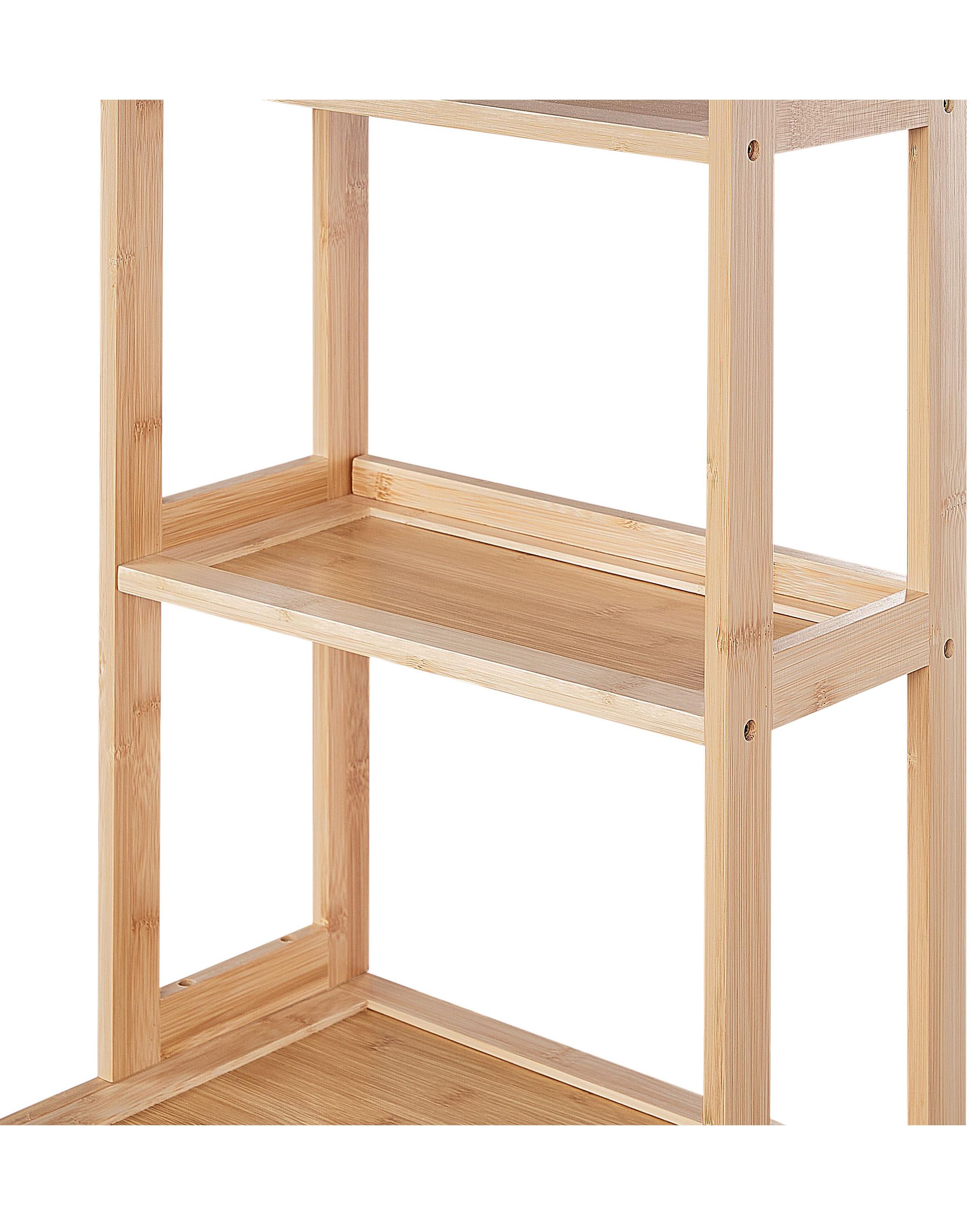 Badkamerkast bamboo lichthout LEHI