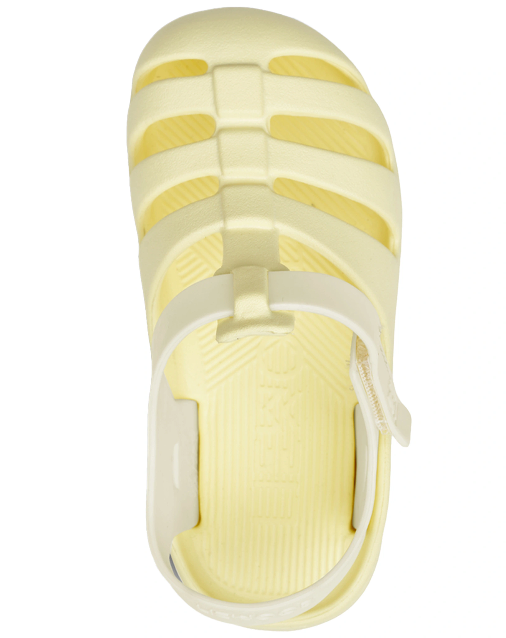Badesandalen BEAU in lemonade/cream
