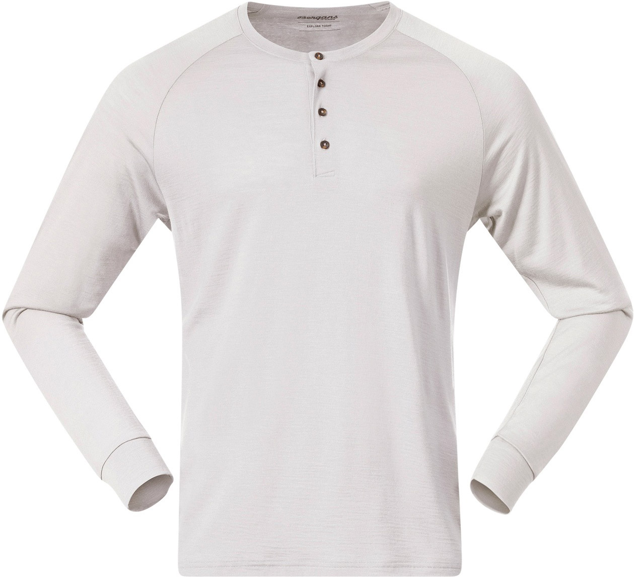 Lysebu Wool Henley Herre Vanilla White