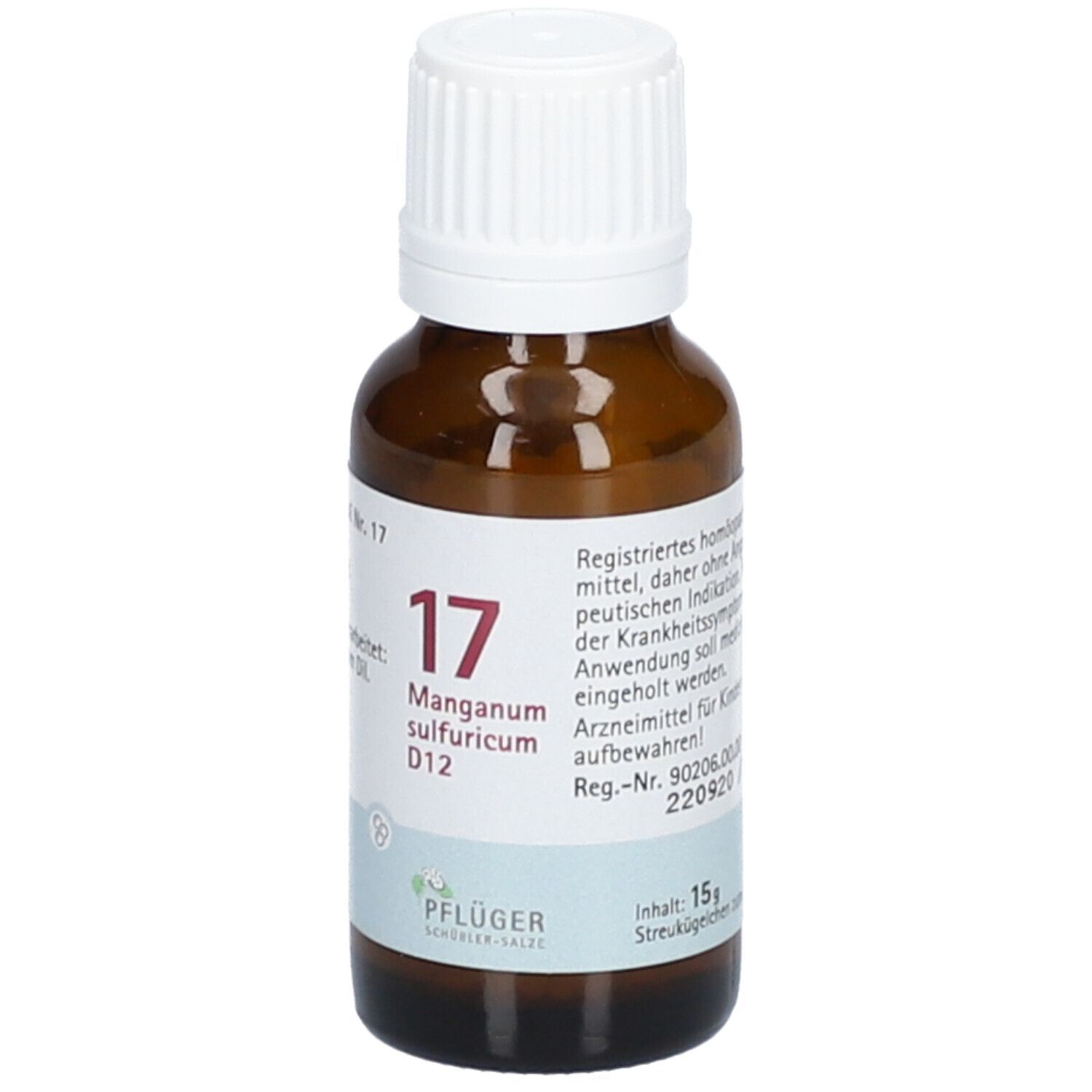 BIOCHEMIE PFLÜGER® Nr. 17 Manganum sulfuricum D12