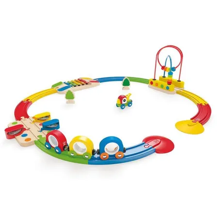 Hape Eisenbahnwelt Abenteuer Eisenbahn-Set