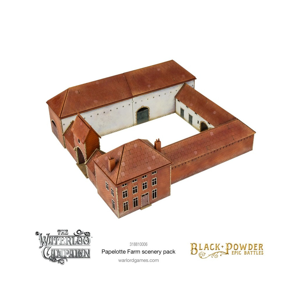 Black Powder Epic Battles : Waterloo - Papelotte Farm Scenery Pack