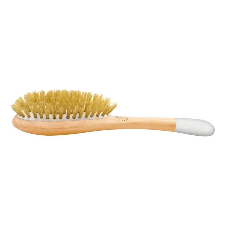 Bachca Brosse bébé à picots souples et poils de sangliers