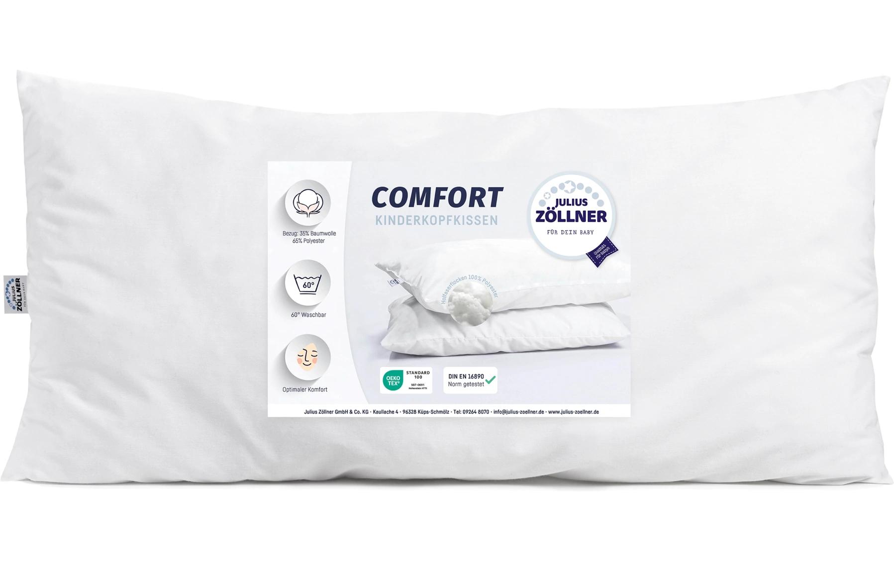 Kissen Comfort 40 x 80 cmKopfkissen für Kinder