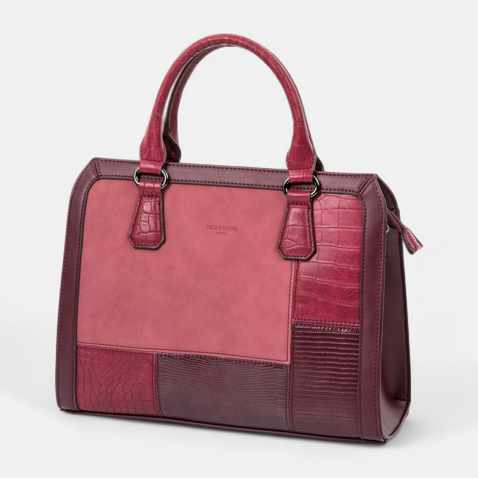 Sac à main bordeaux