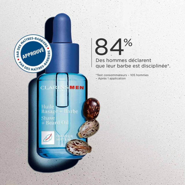 ClarinsMen Huile Rasage et Barbe CLARINS