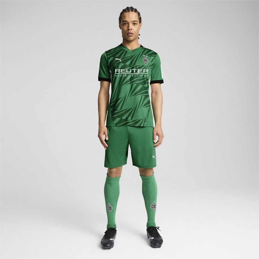 PUMA Borussia Mönchengladbach 2024/25 Short Extérieur - Vert Noir