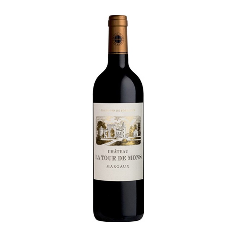 Château LA TOUR DE MONS 2015 - Margaux - par 1 bouteille 75 cl