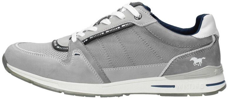 Mustang Veterschoenen Laag licht grijs