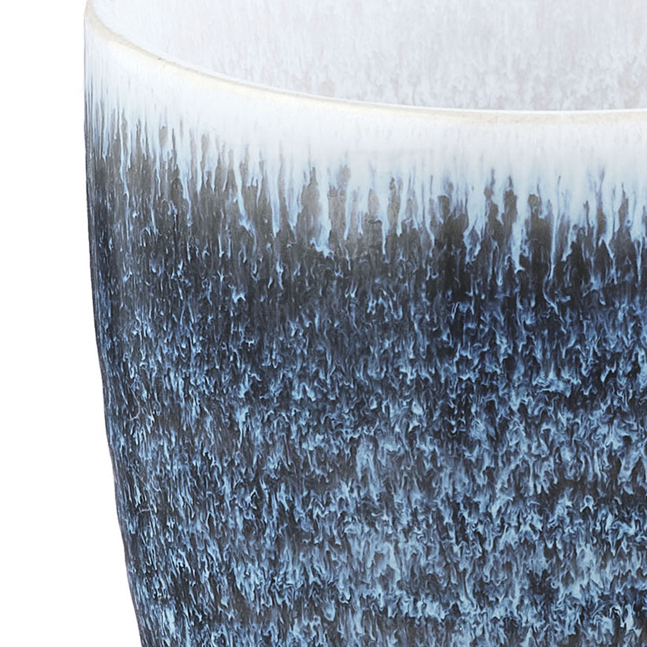 Bjorn 6 Tasses Cosmos bleu/blanc nacré - 15 cl