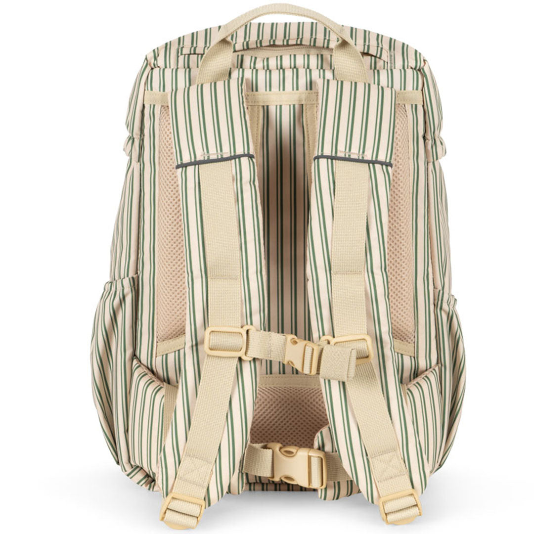 konges sløjd kinderrugzak clover - duo verde - 36 cm