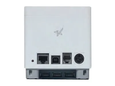 Star mC-Print2 MCP21 LB WT E U - Kvitteringsprinter - direkte termisk - Rulle (5,8 cm) - 203 dpi - op til 100 mm/sek. - USB, LAN, Bluetooth, USB vært, Lightning - skærer - hvid