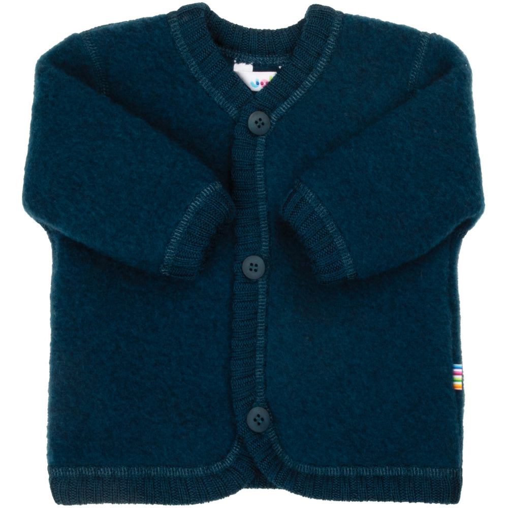 Køb Joha Dark Turquoise Cardigan