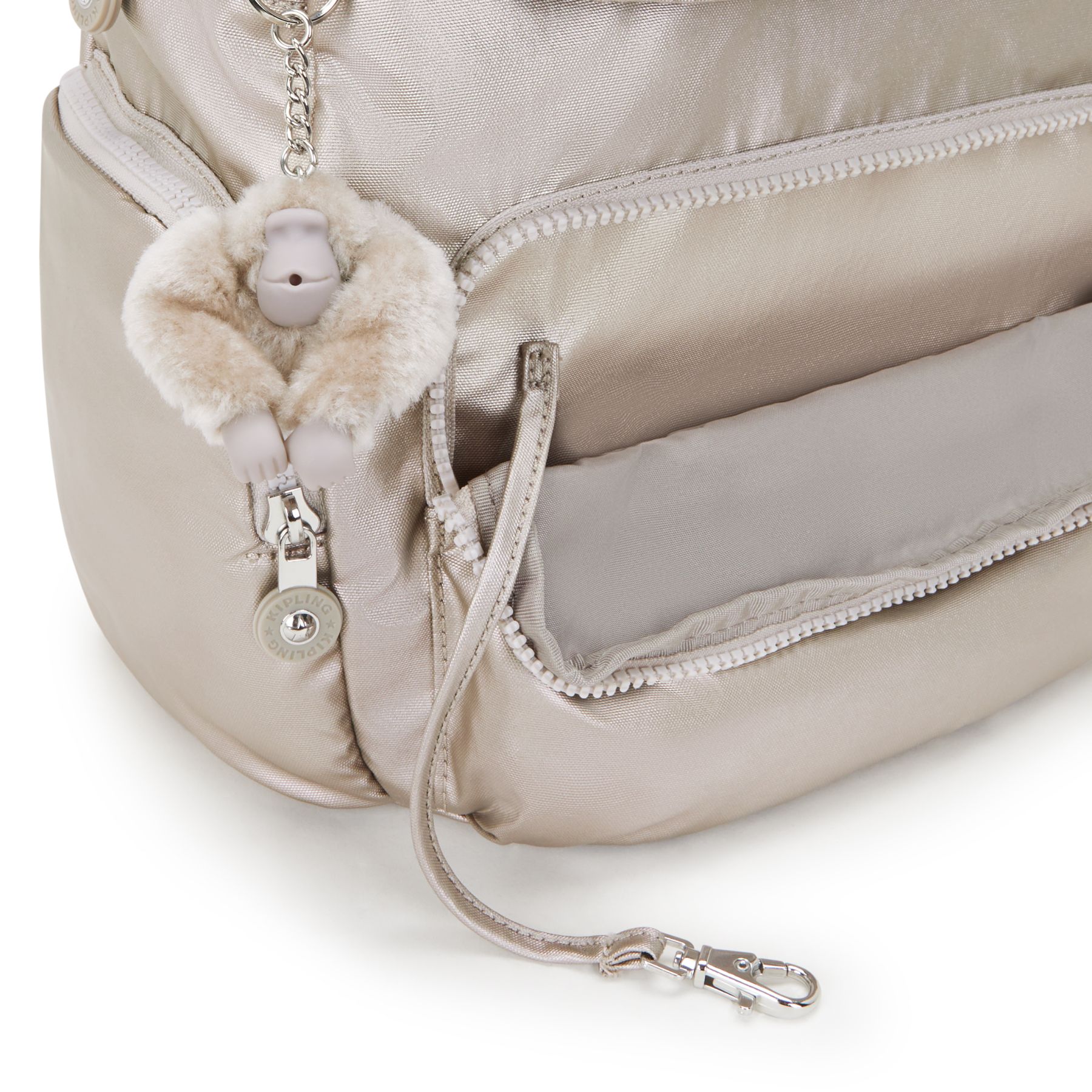 CITY ZIP S  Petit sac à dos avec bretelles ajustables - Metallic Glow