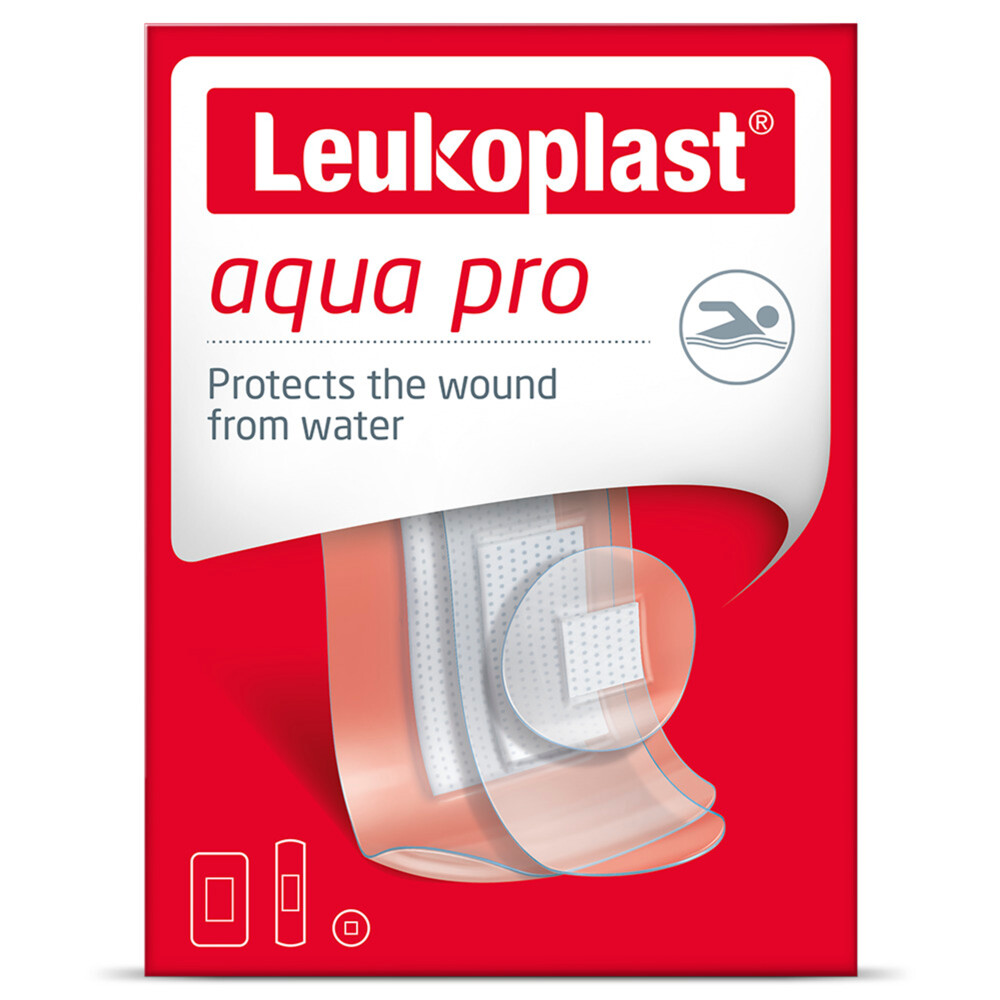 10x Leukoplast Pleister Aqua Pro20 stuks