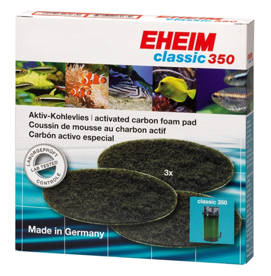 Eheim Koolfilterschijf Zwart voor Classic 350