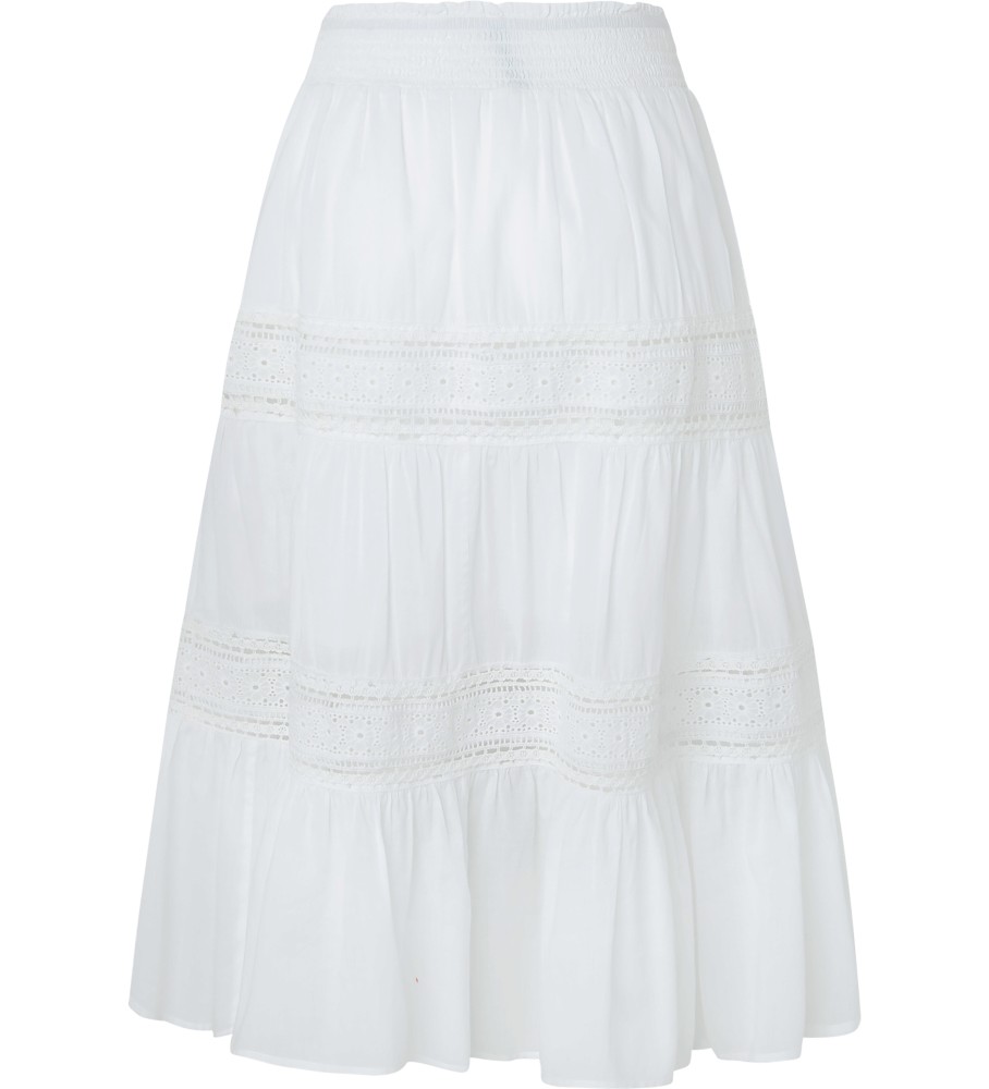 Saia branca Pepe Jeans Pelia