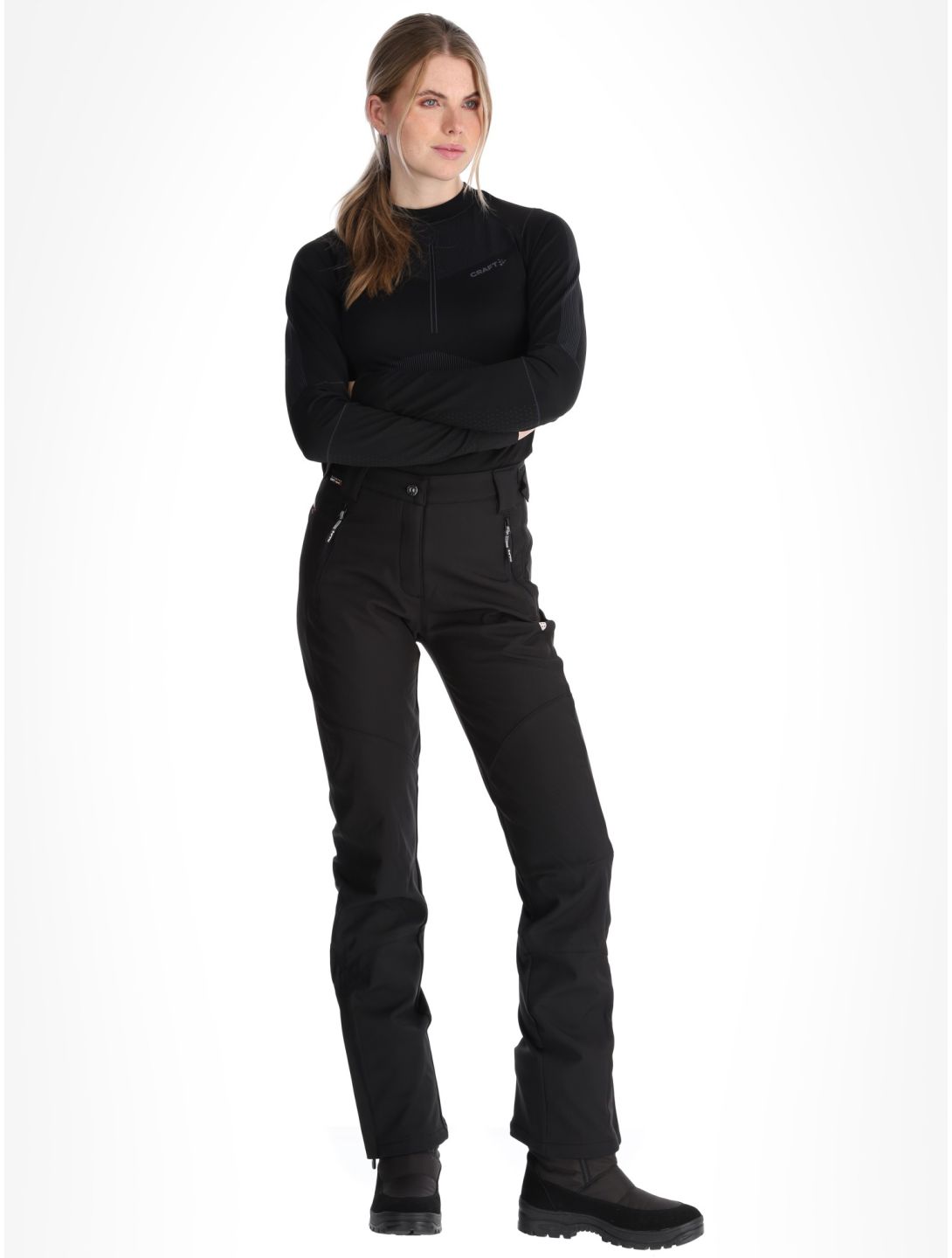 Vinie softshell skibroek dames