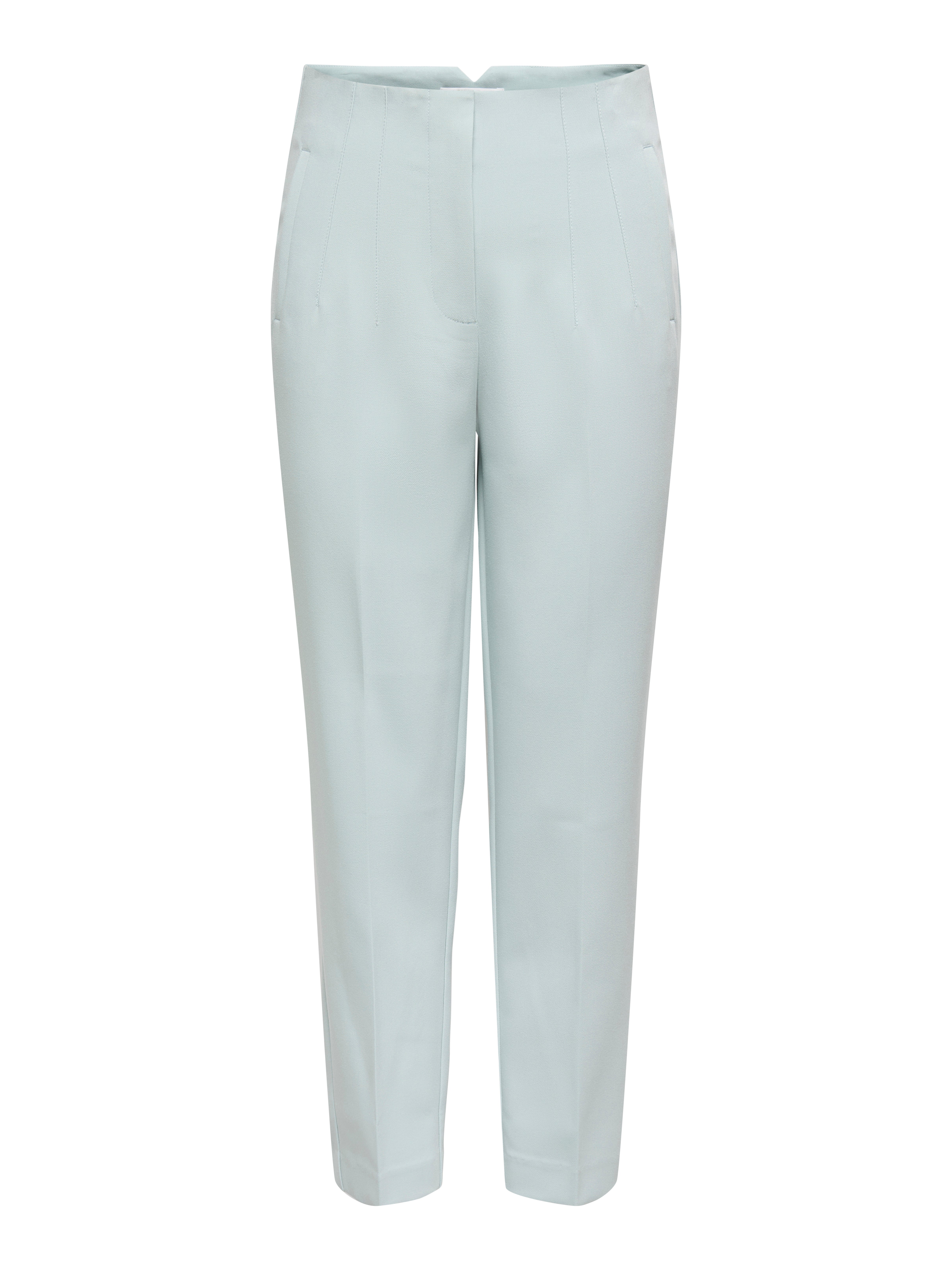 ONLRAVEN Hohe Taille Normal geschnitten Hose Gray Mist