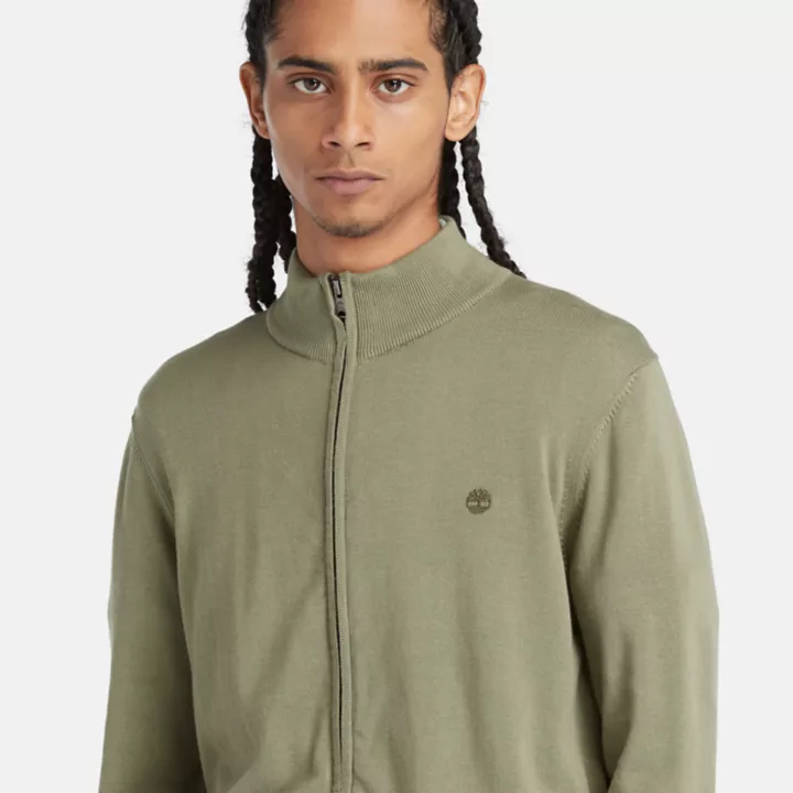 Pull Williams River pour homme en vert foncé