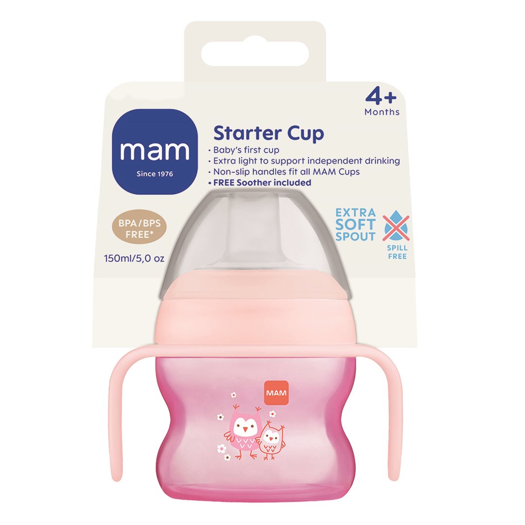 MAM Starter Cup Trinklernbecher mit Griff 4  Monate 1 Stk
