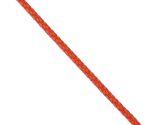 Touw Paraloc Mamutec rood Ø 4 mm, verkocht per meter