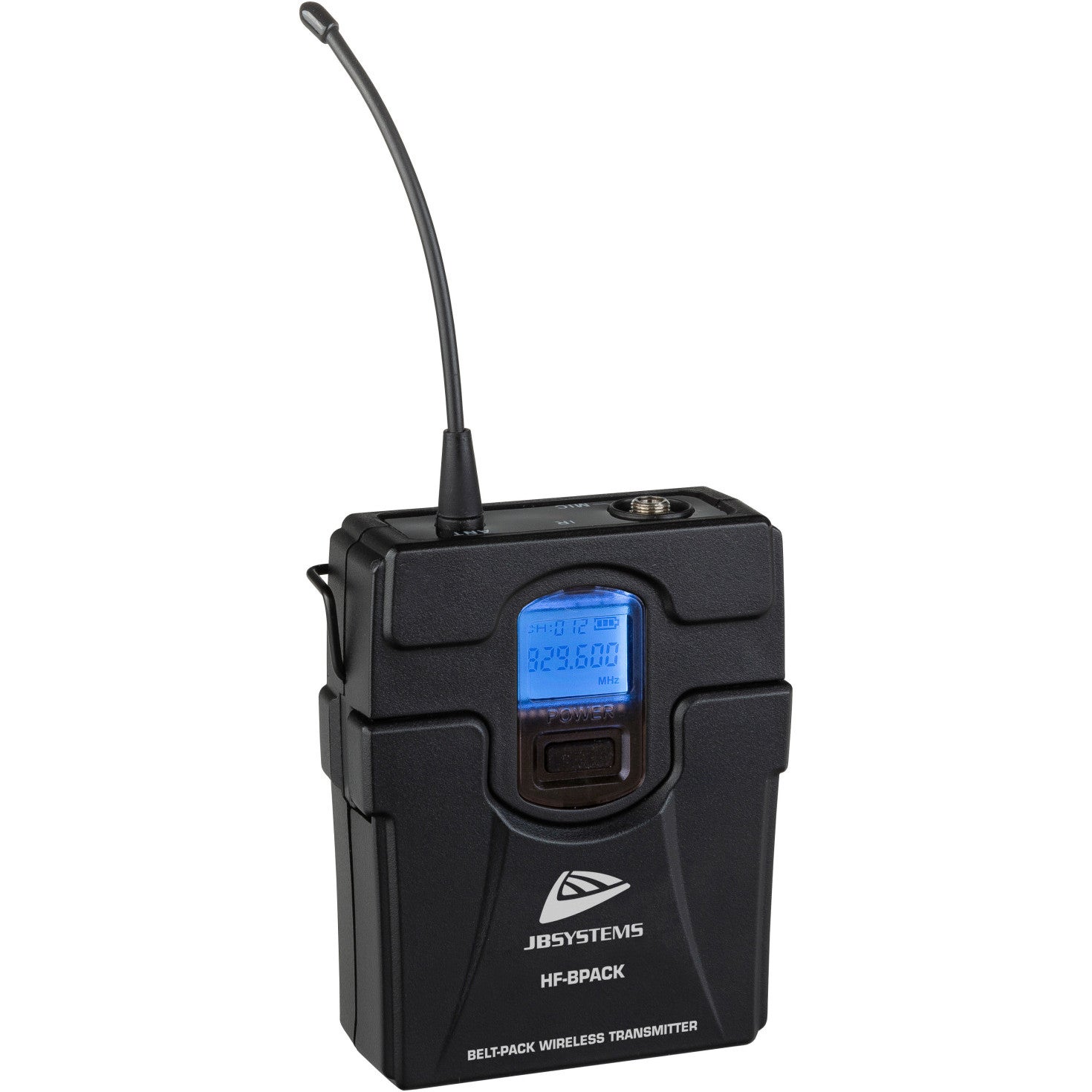 JB systems HF-BPACK beltpack-zender + lavalier voor HF-TWIN receiver