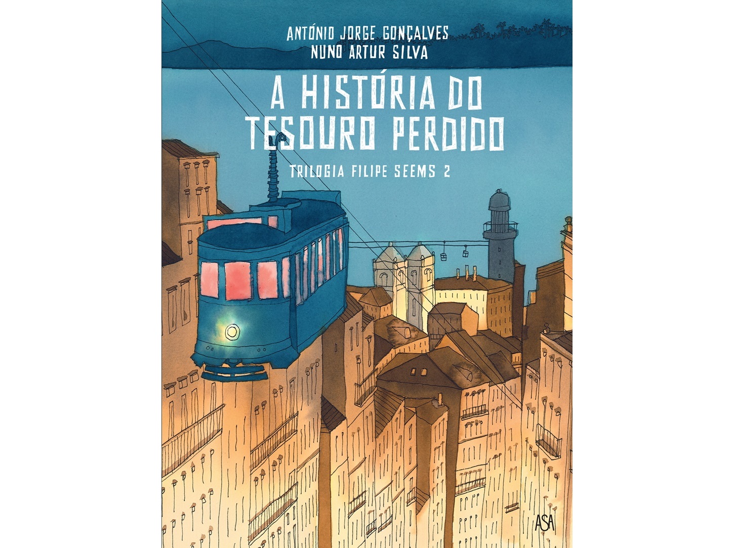 LIVRO A HISTÓRIA DO TESOURO PERDIDO - TRILOGIA FILIPE SEEMS 2