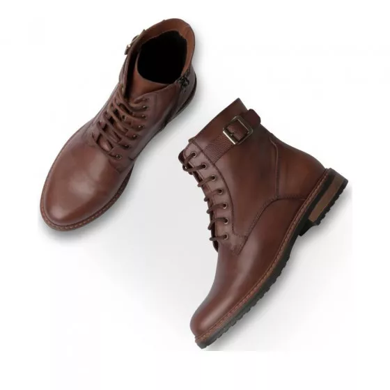 Bottines MARRON MEGIS ELEGANT