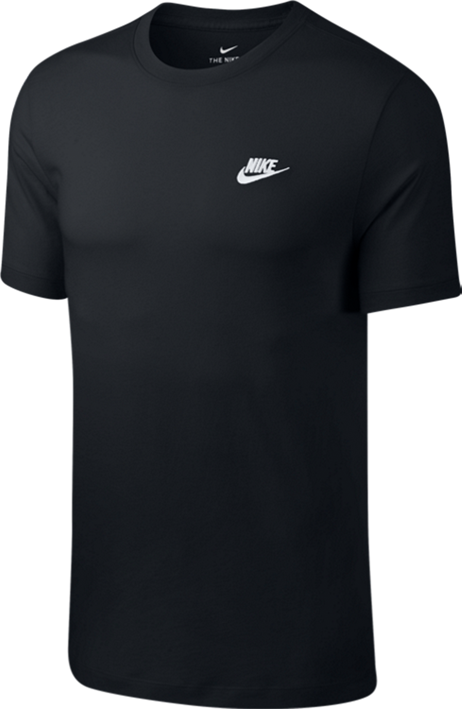 Nike Tee T-Shirt Schwarz Weiss F013