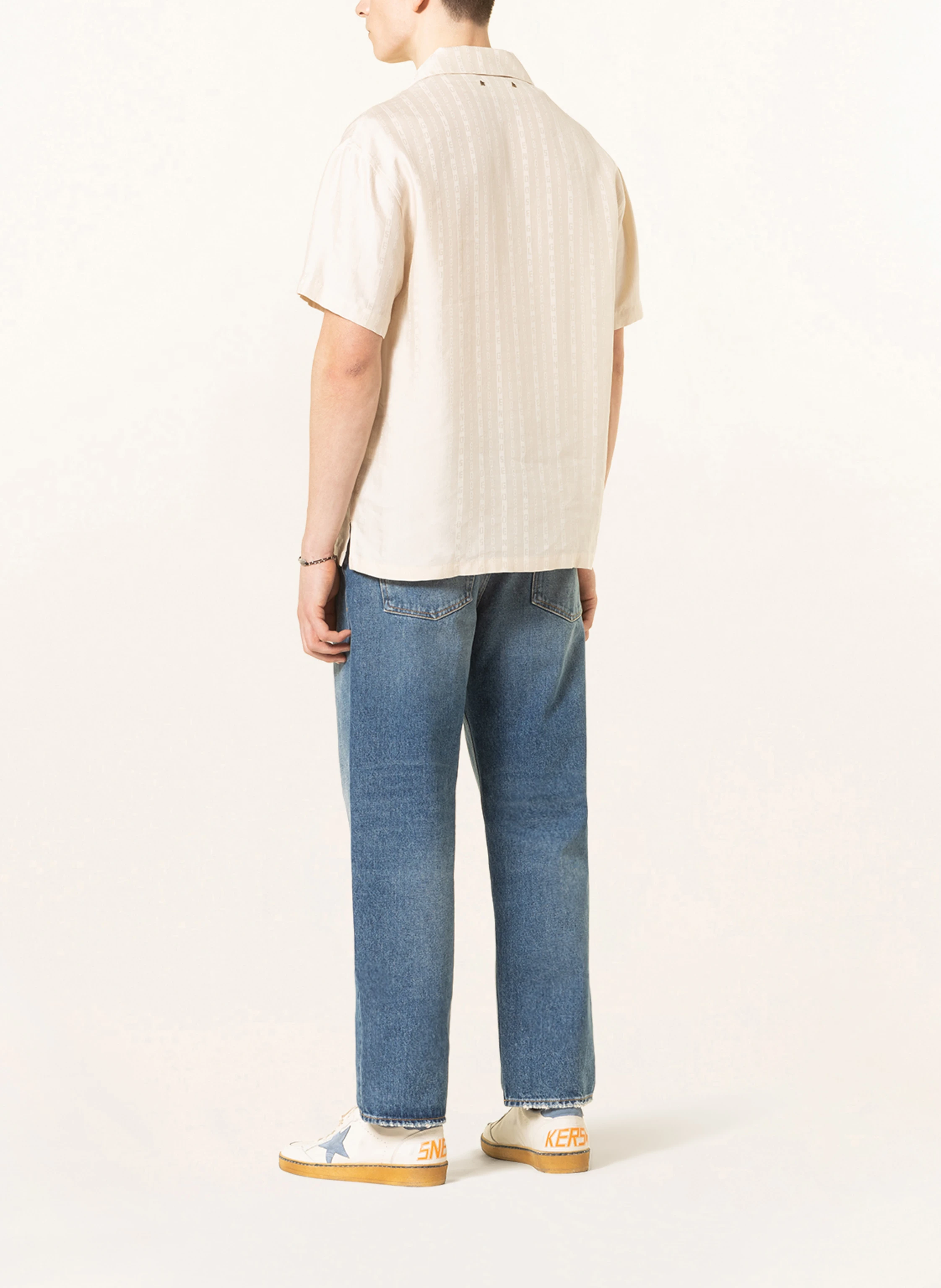 GOLDEN GOOSE Resorthemd Comfort Fit mit Leinen