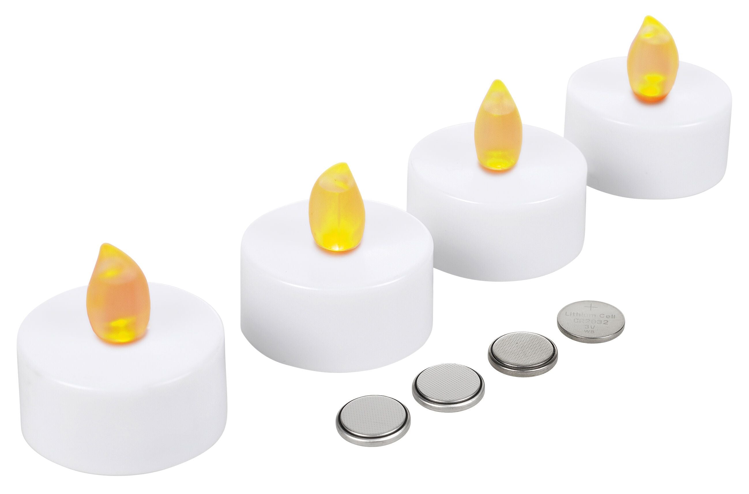 NORWIN LED-TEELICHTER - Weiss