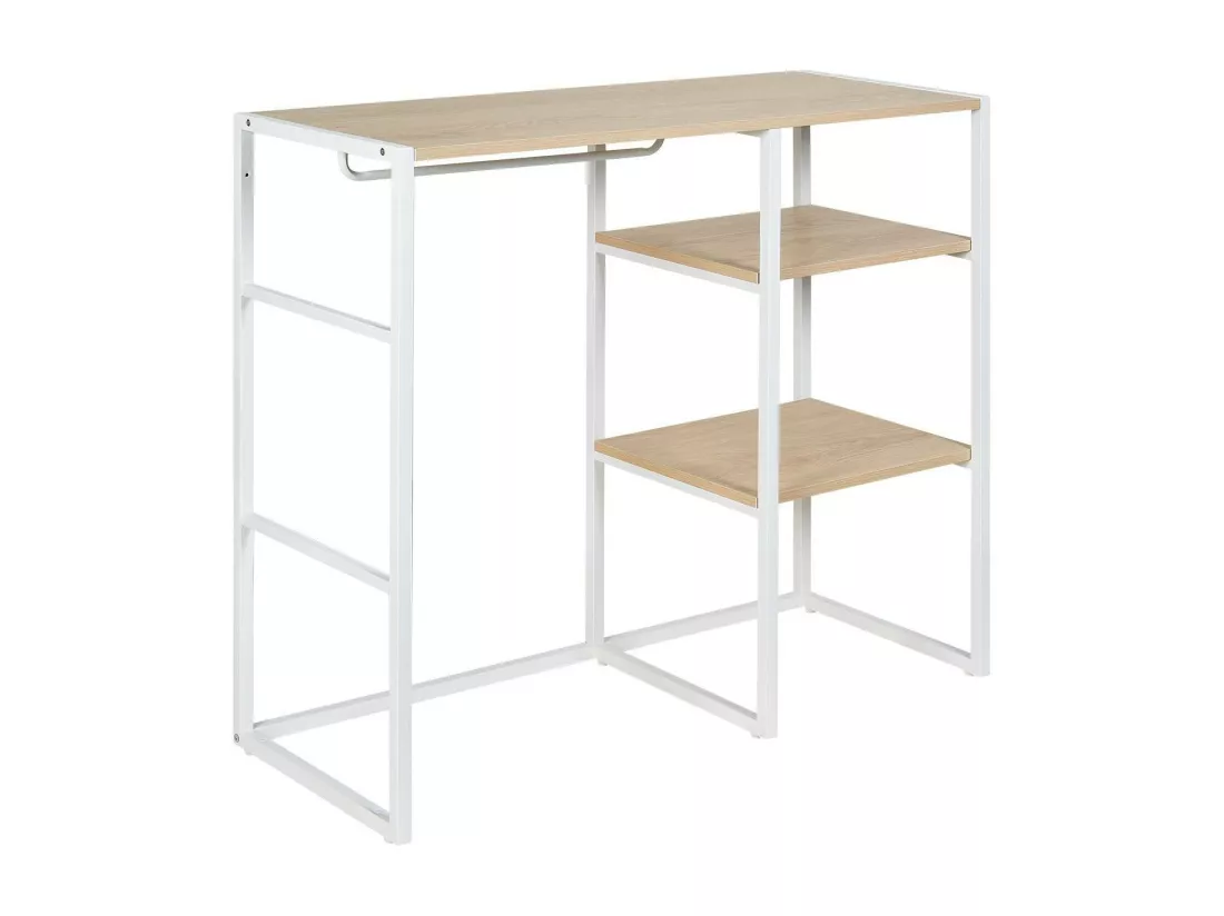 Portant vêtements sous combles penderie et étagères L100 x H85 cm