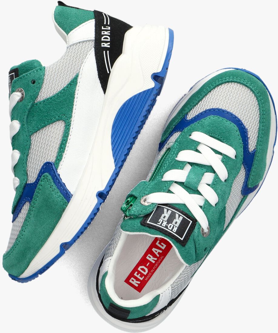 RED-RAG groene red-rag lage sneakers 13849